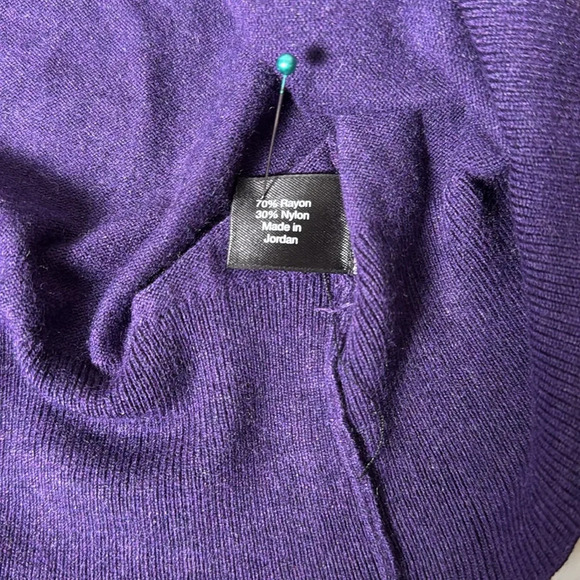 Lane Bryant double v-neck sweater - Picture 5 of 9